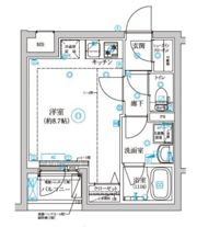 ベルシードステアーアルファ西日暮里の間取り画像