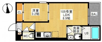 REGALEST 平井の間取り画像
