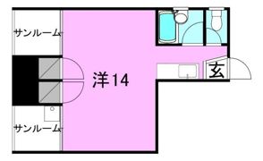ブランドール松前町の間取り画像