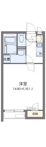 クレイノいずえの間取り画像