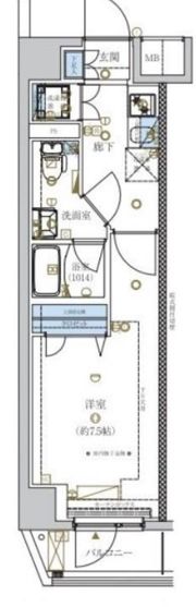 ラフィスタ東日暮里の間取り画像