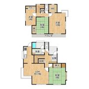 阿見1881-54戸建の間取り画像