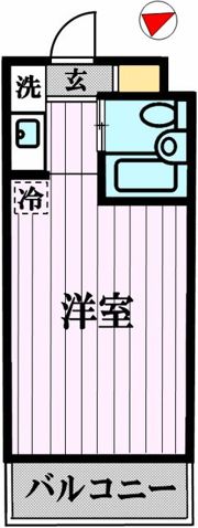 スカイコート後楽園第3の間取り画像
