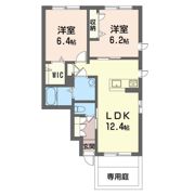 メタリカ Cの間取り画像