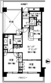 弦巻パーク・ホームズの間取り画像