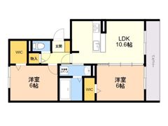ロイヤルハイツ那珂川の間取り画像