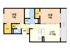 ロイヤルハイツ那珂川の間取り画像