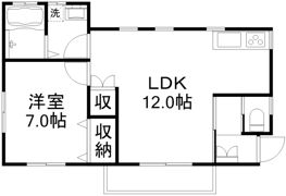 フレンテの間取り画像