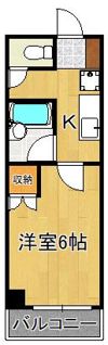 優花ハイツの間取り画像
