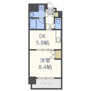 天満泉マンションの間取り画像