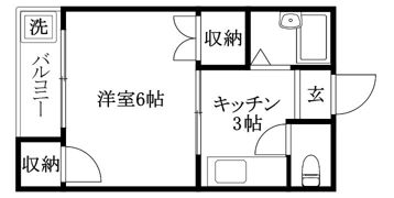 Luft山越の間取り画像