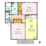 アプリコートくいせけ Bの間取り画像