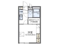レオパレスファーム オイカワの間取り画像