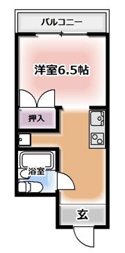 寝屋川ハイツの間取り画像