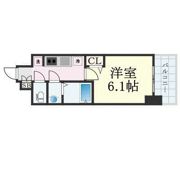 プレサンス野江内代ペルティエの間取り画像