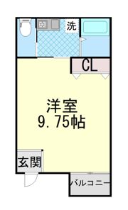 アクロス芦屋西アパートメントⅡの間取り画像