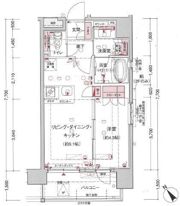 ラ・コスタ新宿余丁町の間取り画像