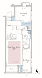 アーバネックス文京小石川の間取り画像