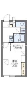 レオパレスK COURTの間取り画像