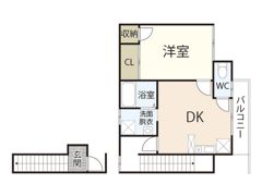リバーサイド中野東Bの間取り画像