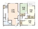 アブニールKの間取り画像