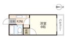 ホワイトパレス長束の間取り画像