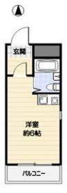 ベルデ所沢の間取り画像