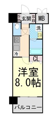 スプランディッド王子公園の間取り画像