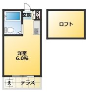ハイツ富士崎の間取り画像