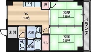 サンメゾン西春の間取り画像
