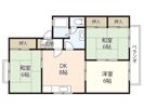 アビタシオンA棟の間取り画像