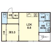 ステラ大津駅southⅡの間取り画像