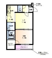フジパレス萱島の間取り画像