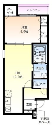 フジパレス高槻出丸町の間取り画像