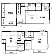辻戸建の間取り画像