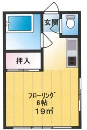 エコーハイツの間取り画像