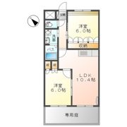 サンライズ・ガーデン大倉の間取り画像