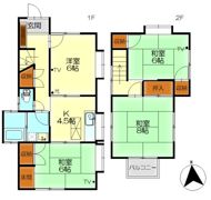 焼山東4丁目7番戸建の間取り画像