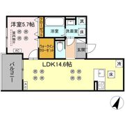 Lumina（ルミナ） Ⅰ棟の間取り画像
