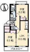 フレヴェールの間取り画像