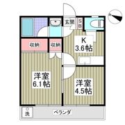 キャロットハウス岸町の間取り画像