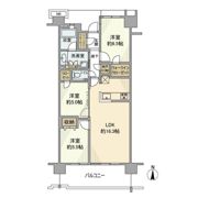 プラウドシティ吉祥寺の間取り画像