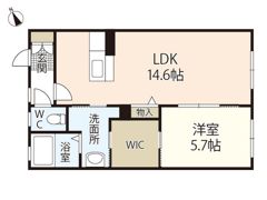 ライブ庚午北 Gの間取り画像
