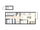 レオパレスクレストハイムの間取り画像