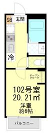 ラテ横浜の間取り画像