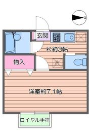 ソレーユ中央の間取り画像