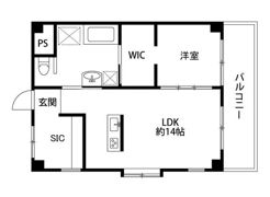 パレマロンの間取り画像