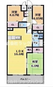 アーバンエース守口パルの間取り画像