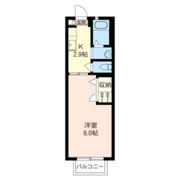 クレール南の間取り画像