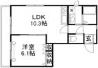 Shozan Residence（ショーザンレジデンス）の間取り画像